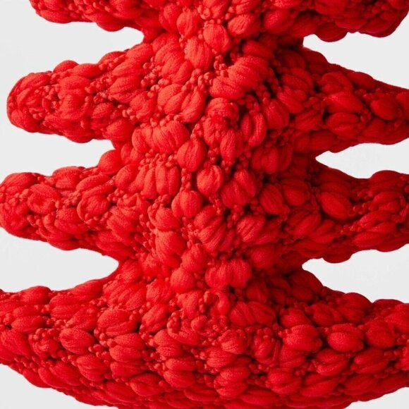 Target Wondershop 13.25" Thick Knit Tabletop Tree Red - Christmas 2023 - Picture 2 of 7